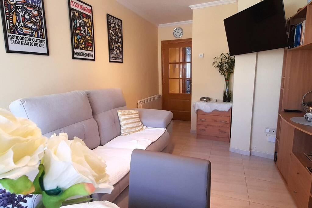 Apartamento Playa Foz Lejlighed Eksteriør billede